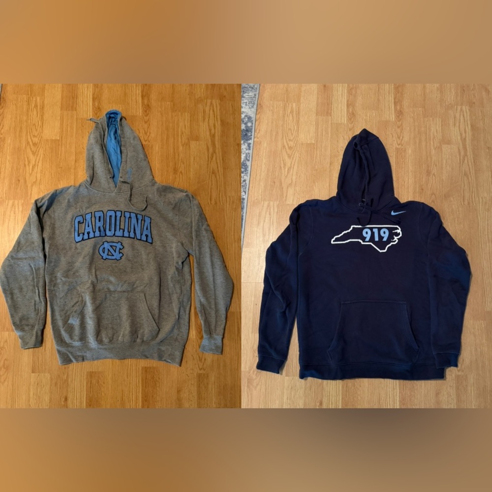 UNC Tarheels Hoodies / lot of 2